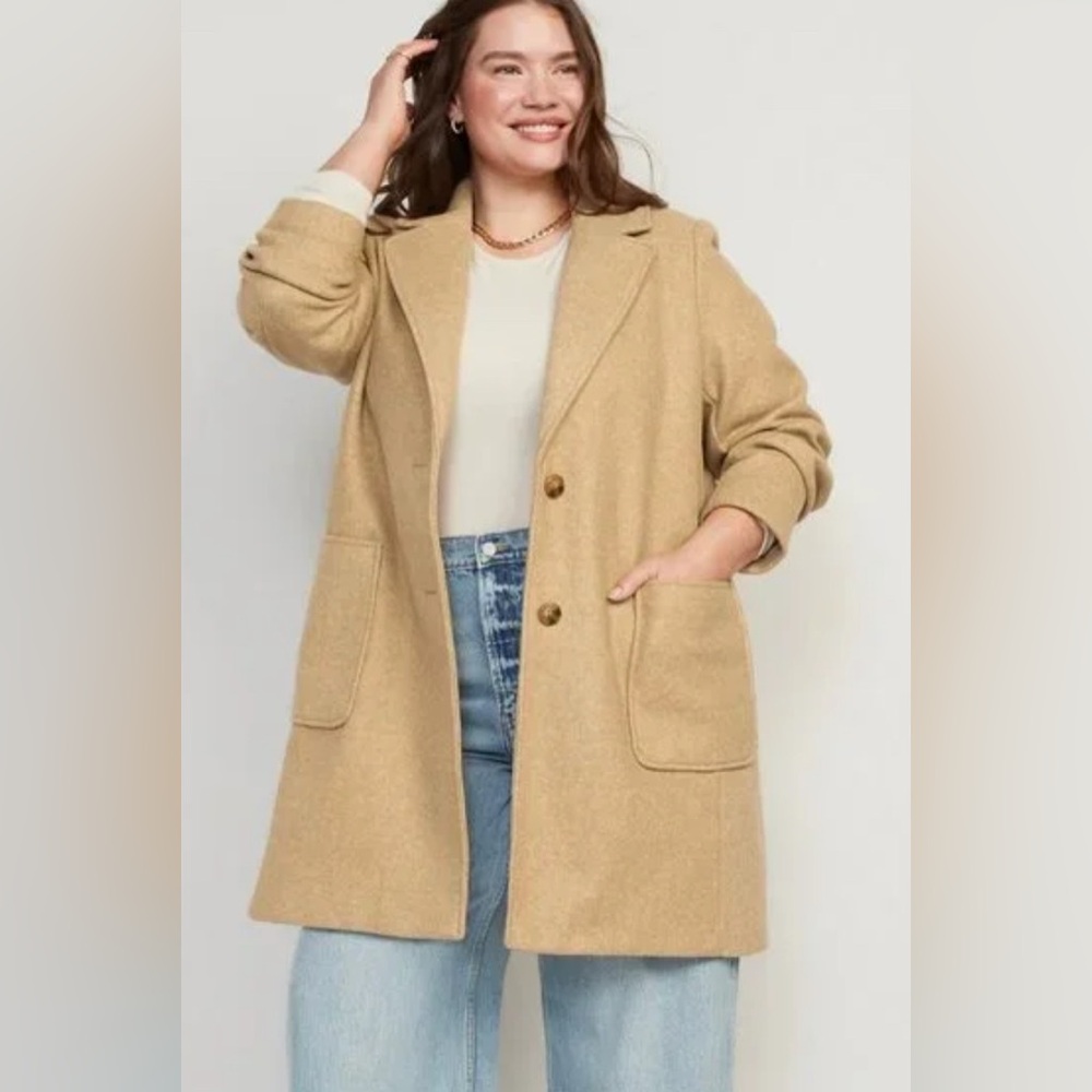 Old Navy Camel Women's coat size 4x